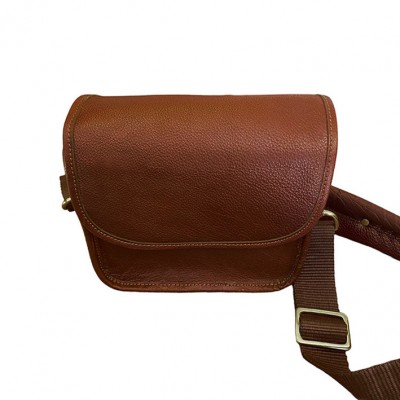 BLIXEN big bullet bag in Cashmere Grain leather