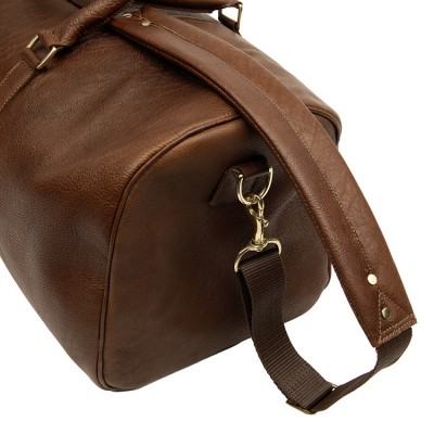 Blixen travelbag, Cashmere Grain læder