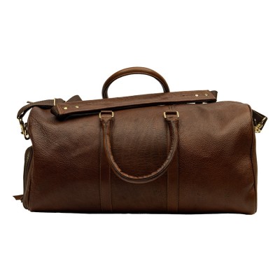 Blixen travelbag, Cashmere Grain læder