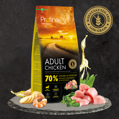 Profine Adult Chicken & Potatoes (12+15 kg)