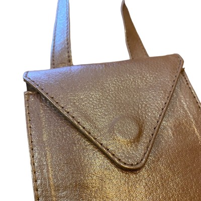 Citywalk Mobil-Tasche, Dunkelbraunes Leder, dänisches Design