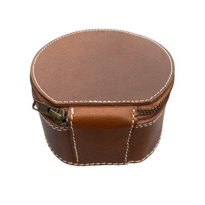 CASE etui für Fliegenrolle & Schmuck, brun læder, dansk design