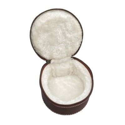 CASE etui für Fliegenrolle & Schmuck, brun læder, dansk design