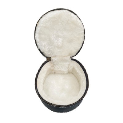 CASE Etui für Fliegenrolle & Schmuck, schwarzes Leder, dänisches Design