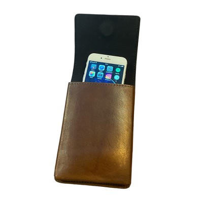 BELT mobilcover, brun læder, dansk design