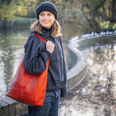 Citywalk Shopper, Rot, dänisches Design