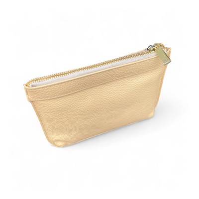 Hilton Toiletpung, créme Cashmere Grain læder
