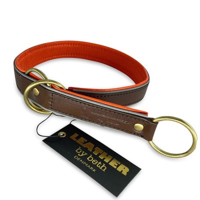 Zugstopp, Cognac/Reflex-Orange + Reflex, dänisches Design