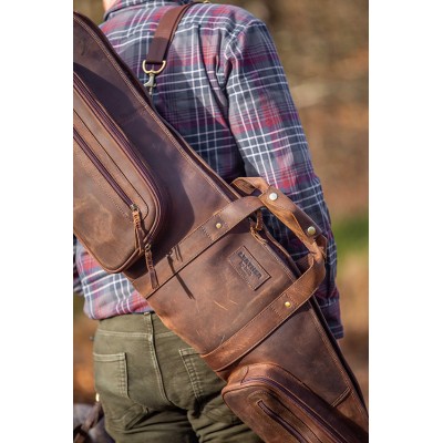 Blixen double rifle gunbag in Crazy Horse