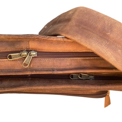 Blixen double rifle gunbag in Crazy Horse