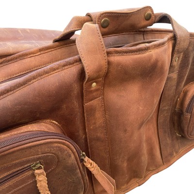 Büchsen Futteral / Gewehrtasche aus echtem Rindsleder