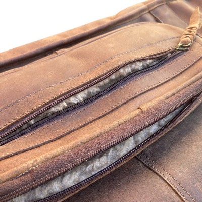 Blixen double rifle gunbag in Crazy Horse