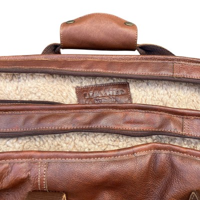 BLIXEN double rifle gunbag in Cashmere Grain