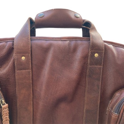 BLIXEN doppeltes Büchsen-futteral aus Cashmere Grain Leder
