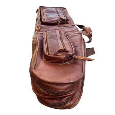 BLIXEN double rifle gunbag in Cashmere Grain