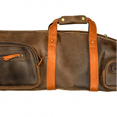 Rifle futteral / Gewehrtasche aus Rindsleder + Orange