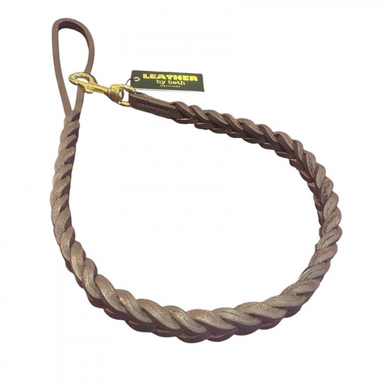 HUBERTUS dog leash, cognac,...