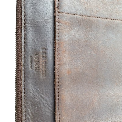 Knivcover, cognac læder, dansk design