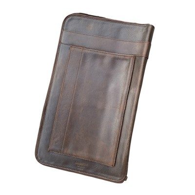 Knivcover, cognac læder, dansk design