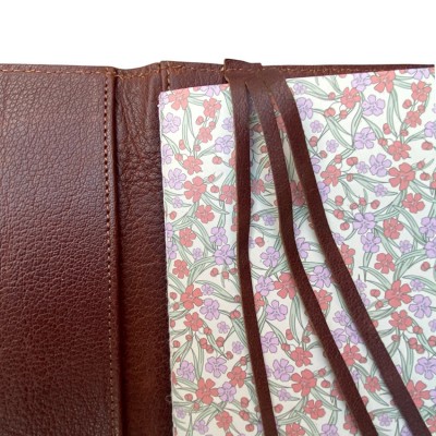 HILTON Bullet Journal in Cashmere leather
