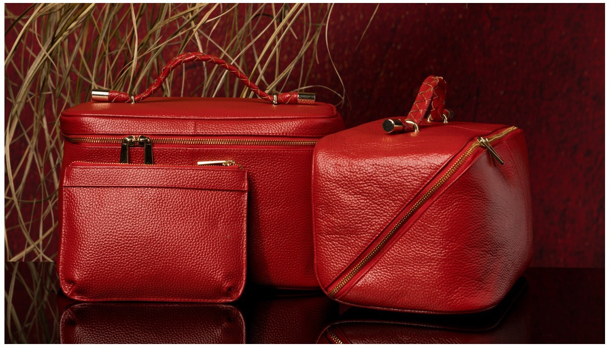 HILTON toiletset in 5 designs incl. toilet bag, beautybox & clutch