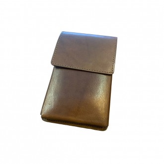 Mobil-taske og mobil-cover i læder