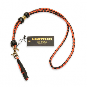 Handcrafted Whistle Lanyards in Danish Design | LEATHER by beth